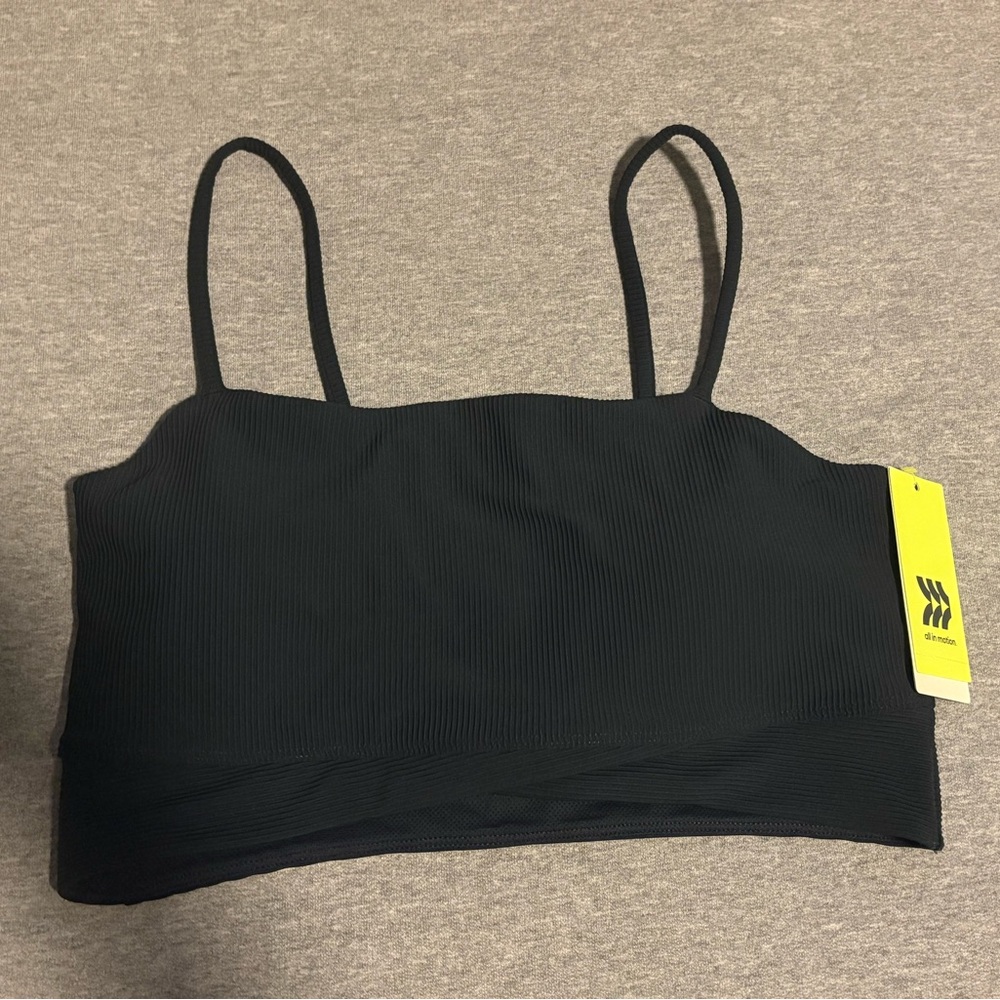 All in Motion Black Athletic Top